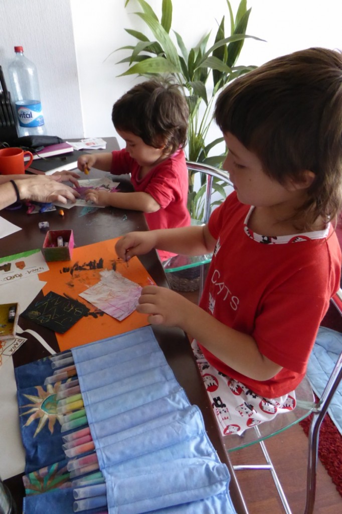 Bruna y Jana... como en casa 